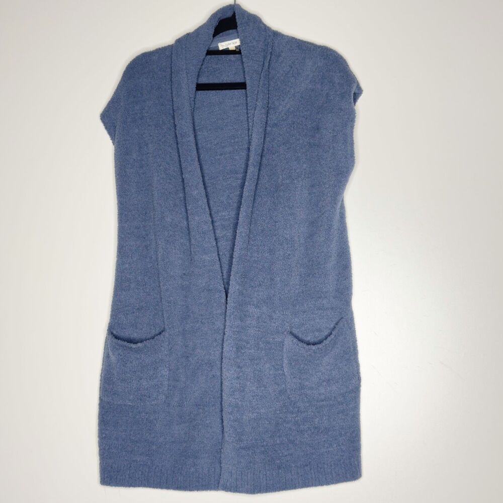 Tyler Boe Sleeveless Open Front Cardigan Sweater Vest Women's Size Small